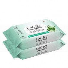 Deals, Discounts & Offers on  - Lacto Calamine Daily Cleansing Face Wipes (25 wipes) Pack of 2