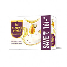 Deals, Discounts & Offers on Beauty Care - Bajaj Almond Drops Moisturising Soap with Almond Oil and Vitamin E 100gm*4 (400gm)