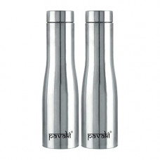 Deals, Discounts & Offers on  - Pavaki Aqua Insulated Stainless Steel Water Bottle (Set of 2) (1000 ml)