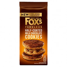Deals, Discounts & Offers on  - Fox's Fabulous Half Coated Milk Chocolate Cookies 175g