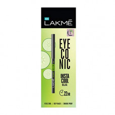 Deals, Discounts & Offers on Beauty Care - Lakme Eyeconic Insta Cool Kajal, Black, 0.35 g
