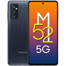 Deals, Discounts & Offers on Electronics - Samsung Galaxy M52 5G (Blazing Black, 6GB RAM, 128GB Storage) Latest Snapdragon 778G 5G | sAMOLED 120Hz Display