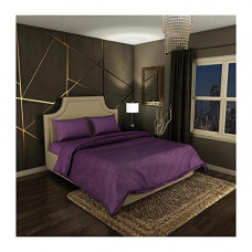 Deals, Discounts & Offers on  - Cushlon Polyester Fleece Blanket Double Layer Fast Color Feather Touch Innovative Micro Flannel (Solid, 230cmx250cm) - Violet