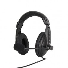Deals, Discounts & Offers on  - RAPZ HW1 Wired Headset with External Microphone, Black