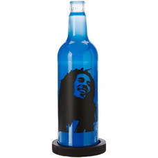 Deals, Discounts & Offers on  - Kavi The Poetry-Art Project in 2535bo3 Bob Marley Bottle Lamp (Blue)
