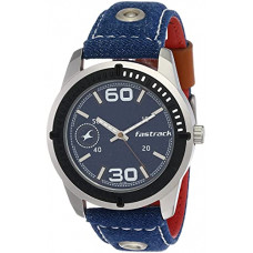Deals, Discounts & Offers on Men - Fastrack Denim Analog Blue Dial Men's Watch-NN3189KL02