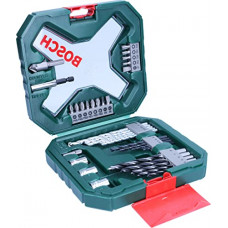 Deals, Discounts & Offers on Home Improvement - Bosch X-line 2607010608 Cobalt Steel Classic Drill and Screwdriver Bit Set (Blue, 34-Pieces)