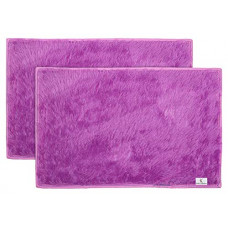 Deals, Discounts & Offers on  - Kuber Industries Door Mat (Purple, Microfiber, 56x37 cm) (KUBQMART011484)