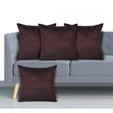 Deals, Discounts & Offers on  - Kuber Industries Quilted Soft Decorative Square Throw Pillow Cover, Cushion Covers, Pillow Case