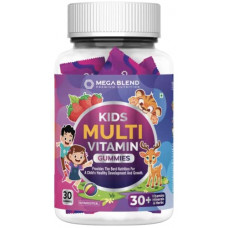 Deals, Discounts & Offers on  - MegaBlend Multivitamin Gummies For Kids | Immunity Booster & Energy Support | Mixed Berry Flavour (Gummy, 30 Count (Pack of 1))