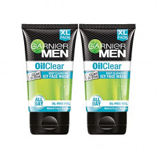 Deals, Discounts & Offers on Beauty Care - Garnier Oil Clear Facewash - Oil Control Deep Cleansing Facewash For Men, 150gm (Pack of 2)