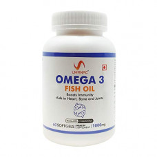 Deals, Discounts & Offers on  - UMANAC Omega 3 fish Oil capsules 1000mg | Boosts Immunity Aids in Heart, Bone and Joints, 60 capsules