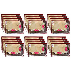 Deals, Discounts & Offers on  - Fun Homes Non Woven 24 Pieces Single Packing Saree Cover Set (Maroon)