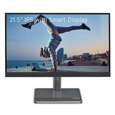 Deals, Discounts & Offers on  - Lenovo L-Series 54.6 cm (22 inch) FHD IPS Ultraslim Monitor | 16.7 Mn Colors, 75Hz, 4ms, AMD FreeSync, HDMI, TUV Low Blue Light & Flicker-Free, Smart Display Customization with Lenovo Artery - L22i-30