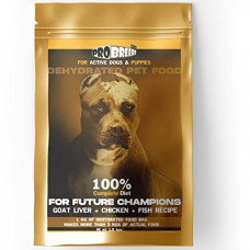 Deals, Discounts & Offers on Food and Health - Pro Breed Dehydrated Puppy Food Dehydrated Dog Food Complete Diet - Goat Liver + Chicken + Fish (1kg = More Than 3kgs of Actual Food) (200GM)