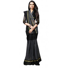 Deals, Discounts & Offers on Women - Ethnicjunction Women's Cotton Printed Saree With Blouse Piece