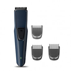Deals, Discounts & Offers on Health & Personal Care - Philips BT1232/15 Skin-friendly Beard Trimmer, Blue