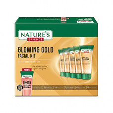 Deals, Discounts & Offers on Beauty Care - NATURE'S ESSENCE Glowing Gold Facial Kit, White, 600 g
