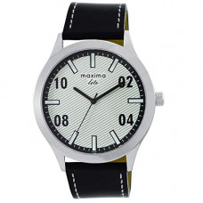 Deals, Discounts & Offers on Men - Maxima Analog White Dial Men's Watch L-62388LMGI
