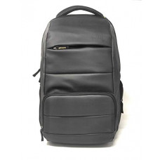 Deals, Discounts & Offers on Laptop Accessories - QIPS 30 Ltrs Laptop Backpack with YKK Zipper and Faux Leather Front, Gray