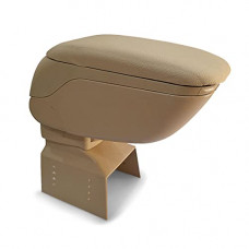 Deals, Discounts & Offers on  - Kingsway Center Console Car Armrest With Storage, Suitable For Honda City, Model Year : 2014-2016, Color : Beige, Plastic, 1 Piece