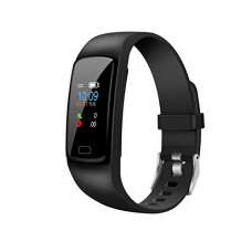 Deals, Discounts & Offers on Mobile Accessories - Helix Gusto 2.0 Black Fitness Band with Colored Display, HRM, SOS, Music Control, Message and Call Notification Digital Dial Unisex's Watch, up to 7 Days Active Battery Life - TW0HXB205T