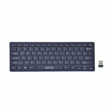 Deals, Discounts & Offers on  - Matlek 2.4G Small Wireless Keyboard - Ergonomic and Comfortable Keyboard For - Desktop, Laptop, Tabs, Mobile Phones, Smart TVs. Ultra Slim, Portable and Compact, Black