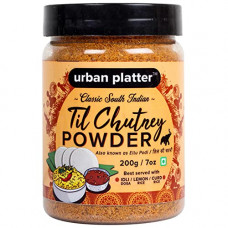 Deals, Discounts & Offers on  - Urban Platter South Indian Style Instant Til Chutney Powder, 200g / 7oz [Ellu Podi, Sesame Chutney, Just Add Water]
