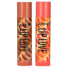 Deals, Discounts & Offers on Beauty Care - Lakme Lip Love Chapstick, Caramel, 4.5g and Lakme Lip Love Chapstick Mango, 4.5 g