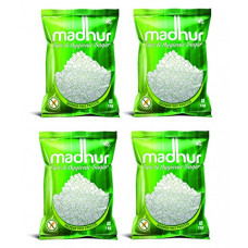 Deals, Discounts & Offers on  - Madhur White Sugar, 1 kg (Set of 4)