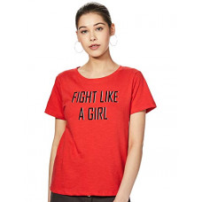 Deals, Discounts & Offers on Women - [Size S] Pepe Jeans Women's Regular fit T-Shirt