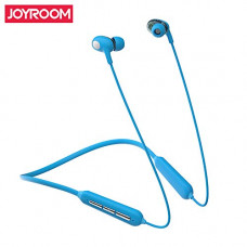 Deals, Discounts & Offers on Headphones - JOYROOM JR-D5 Double-Moving Collar Hanging Neck Sports Bluetooth Headset (Blue)