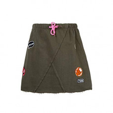 Deals, Discounts & Offers on Women - [Size 3 - 6M] Life by Shoppers Stop Girls Patch Work Casual Skirt
