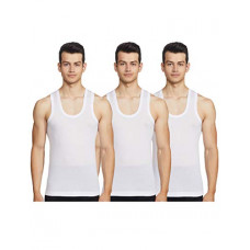 Deals, Discounts & Offers on Men - [Size 90CM] Lux Cozi Men's Cotton Vest (Pack of 3)