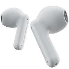Deals, Discounts & Offers on Headphones - Ambrane Dots Muse True Wireless Earbuds with 23 Hours Playtime, Boosted Bass, Easy Touch Controls, Bluetooth V5.1, Voice Assistance, IPX4 (White)