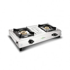 Deals, Discounts & Offers on  - Profusion Mini Super ISI Mark L P Gas Joint-Less Stainless Steel 2 Burner Cooktop Gas Stove