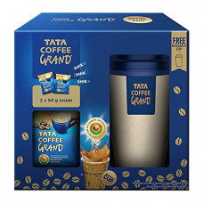 Deals, Discounts & Offers on  - Tata Coffee Grand Instant Coffee, 100 g (50g x 2) + Reusable Cup