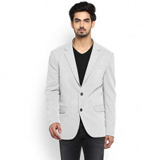 Deals, Discounts & Offers on Men - MUFTI Grey Notch Lapel Blazer
