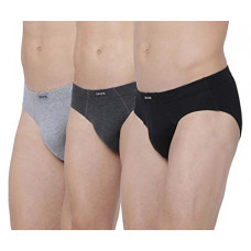 Deals, Discounts & Offers on Men - [Size M] Levis Mens 100% Cotton 100 CA Snug Fit Innerelastic Solid Comfort Brief (Pack of 3)