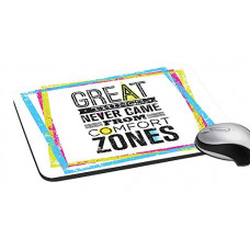 Deals, Discounts & Offers on  - TECHBITE Anti-Slip Mouse Pad Mat with Motivational Quotes