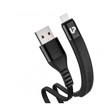 Deals, Discounts & Offers on Mobile Accessories - UltraProlink UL1011M Flex Micro USB Data & Fast Charging Cable with Stand 1.2m (White) for Nokia, Samsung, Oppo, Vivo, Xiaomi, Redmi, Realme & Other Android Phones- 1.2m Long Perfect
