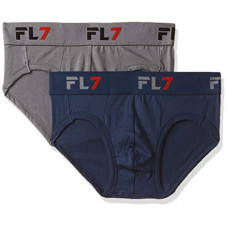 Deals, Discounts & Offers on Men - [Size 80] FL7 Men's Solid Brief (Pack of 2)(Colors & Print May Vary)