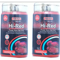 Deals, Discounts & Offers on Food and Health - Taiyo hi red Fish 0.2 kg (2x0.1 kg) Dry Adult Fish Food