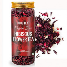 Deals, Discounts & Offers on  - BLUE TEA - Organic Egyptian Hibiscus Flower Herbal Tea | Caffeine Free Tea for Blood Sugar Control | Used