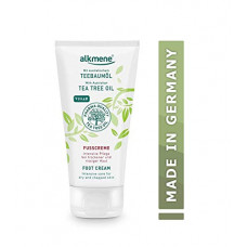 Deals, Discounts & Offers on Health & Personal Care - Alkmene Tea Tree Foot Cream along with Shea Butter | Deodorising & Moisturising Effect | Effective against Foot Perspiration | AntiBacterial Properties| 100 ml (Pack of 1)