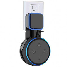 Deals, Discounts & Offers on Accessories - SAIFSMART Outlet Wall Mount Hanger Holder For Dot 3rd Gen, Compact Bracket Case Plug and Built-in Cable