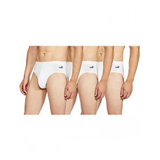 Deals, Discounts & Offers on Men - [Size S] Puma Men's Stretch Brief Plain - Pack of 3