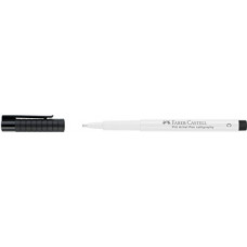 Deals, Discounts & Offers on Stationery - Faber-Castell Pitt Artist Calligraphy Pen - Pack of 10 (White)