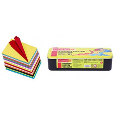 Deals, Discounts & Offers on  - Camel Student Poster Color - 10ml each, 12 Shades & OFIXO 100 pcs Color Sheets (10 Sheets each color)