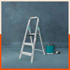 Deals, Discounts & Offers on Home Improvement - Bathla Advance Carbon - 3 Step Foldable Aluminium Ladder
